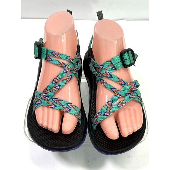 Chaco Sandals Girls Size 4 US ZX/1 Classic Water Hiking Walking - Picture 1 of 15